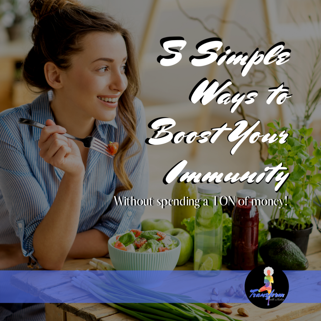 5 Ways to Boost Your Immunity Ebook by Nadia Santiago Fitness Coach
